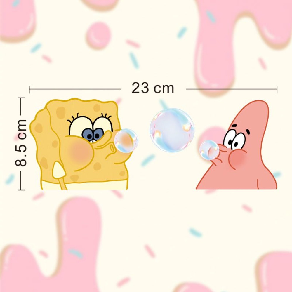 SpongeBob Bathroom Mirror Deca - Home Bathroom Equipment recension och pris