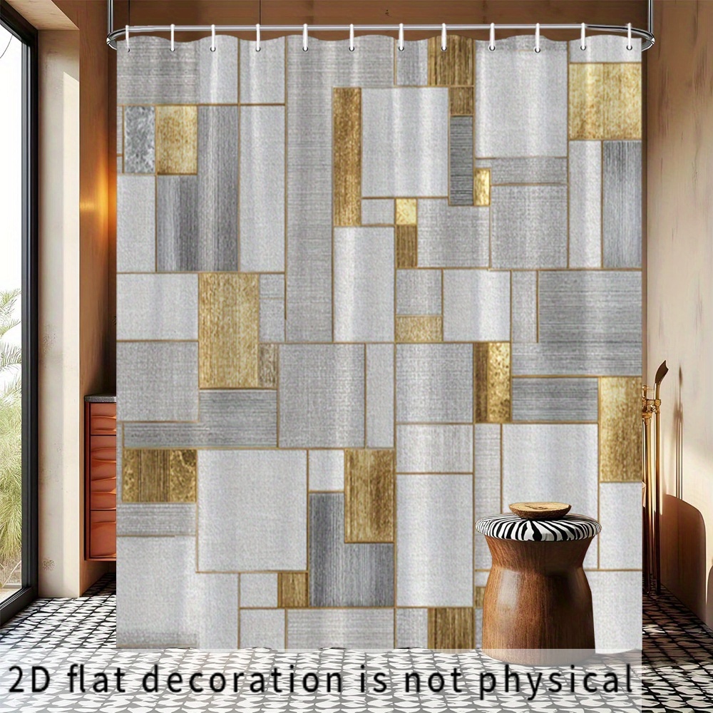 Waterproof Geometric Abstract  - Home Bathroom Tiles Design recension och pris